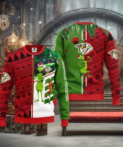 Nashville Predators Grinch & Scooby doo Christmas Ugly Sweater
