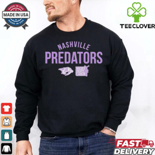 Nashville Predators Hockey Fights Cancer 2024 Shirt