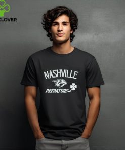 Nashville Predators Levelwear St. Patrick's Day Richmond Clover T Shirt