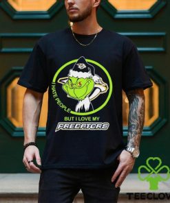 Nashville Predators NHL The Grinch I Hate People But I Love My Boston Bruins Shirt