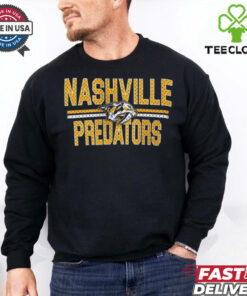 Nashville Predators Starter Mesh Look Team Name Logo Pullover  shirt