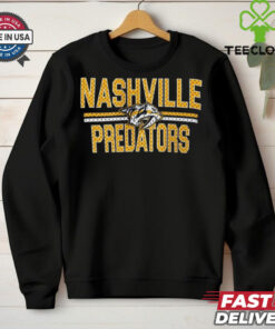 Nashville Predators Starter Mesh Look Team Name Logo Pullover hoodie, sweater, longsleeve, shirt v-neck, t-shirt