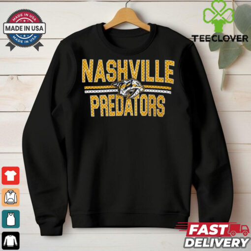 Nashville Predators Starter Mesh Look Team Name Logo Pullover  hoodie, sweater, longsleeve, shirt v-neck, t-shirt