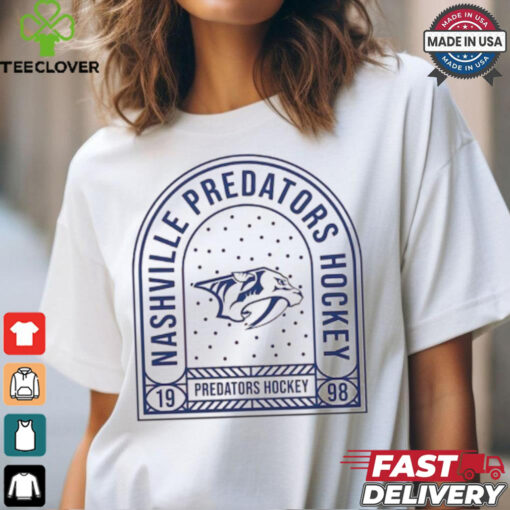 Nashville Predators Uphill Stained Glass T Shirt