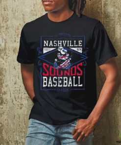 Nashville Sounds 108 Stitches Light Blue Classic T shirt 1 Nashville Sounds 108 Stitches Light Blue Classic T shirt