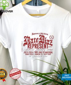 Nate Diaz Honda Center, Anaheim CA July 6th, 2024 New Shirt