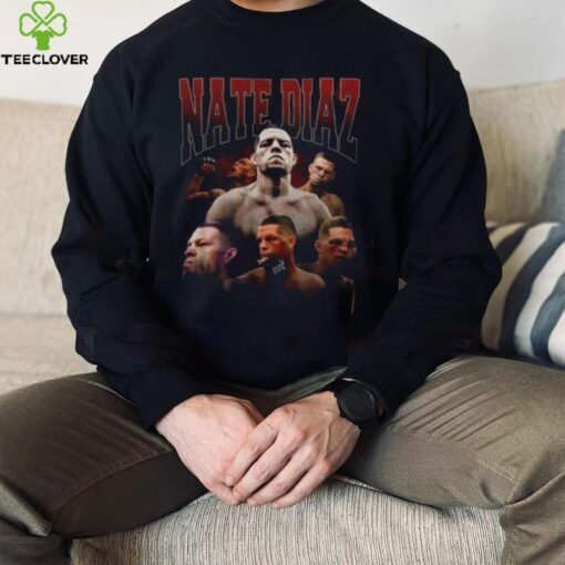 Nate Diaz T shirt Fighter Tim T Shirt Jiu Jitsu 90s Retro