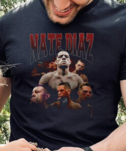 Nate Diaz T shirt Fighter Tim T Shirt Jiu Jitsu 90s Retro