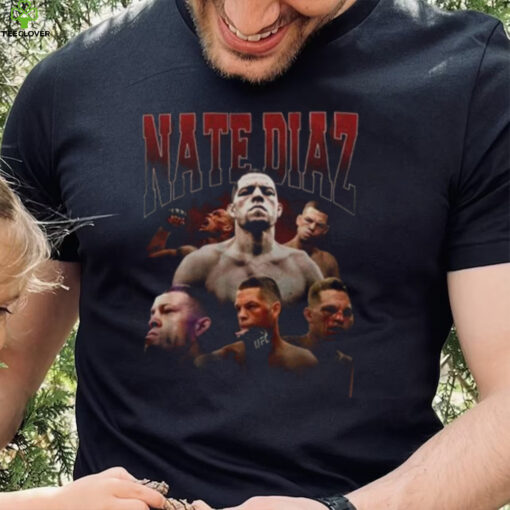 Nate Diaz T shirt Fighter Tim T Shirt Jiu Jitsu 90s Retro