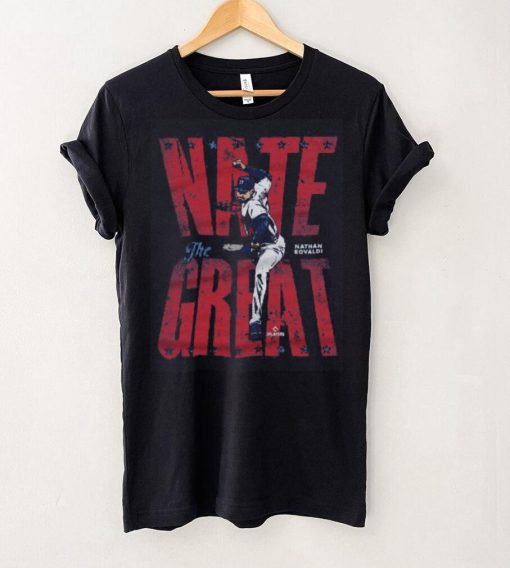 Nathan Eovaldi Texas Nate The Great WHT Shirt