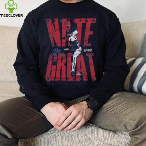 Nathan Eovaldi Texas Nate The Great WHT Shirt