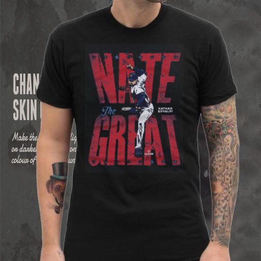 Nathan Eovaldi Texas Nate The Great WHT Shirt