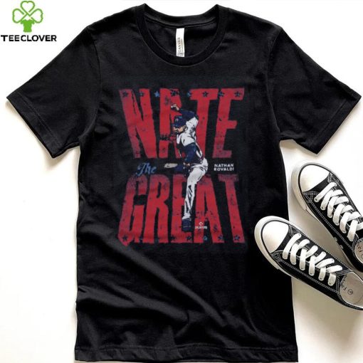 Nathan Eovaldi Texas Nate The Great WHT Shirt