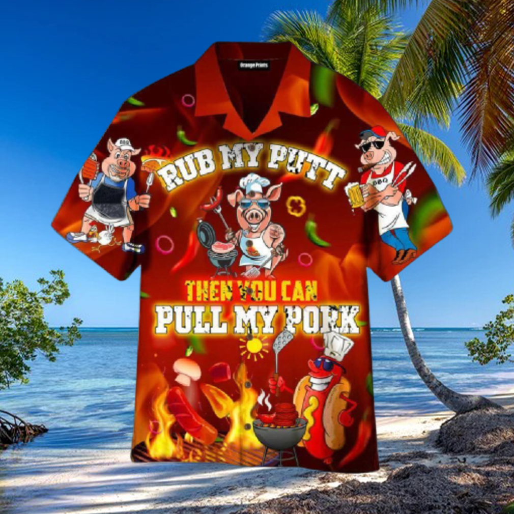 National Bbq Day You Can Pull My Pork Hawaiian Shirt National Bbq Day You Can Pull My Pork Hawaiian Shirt