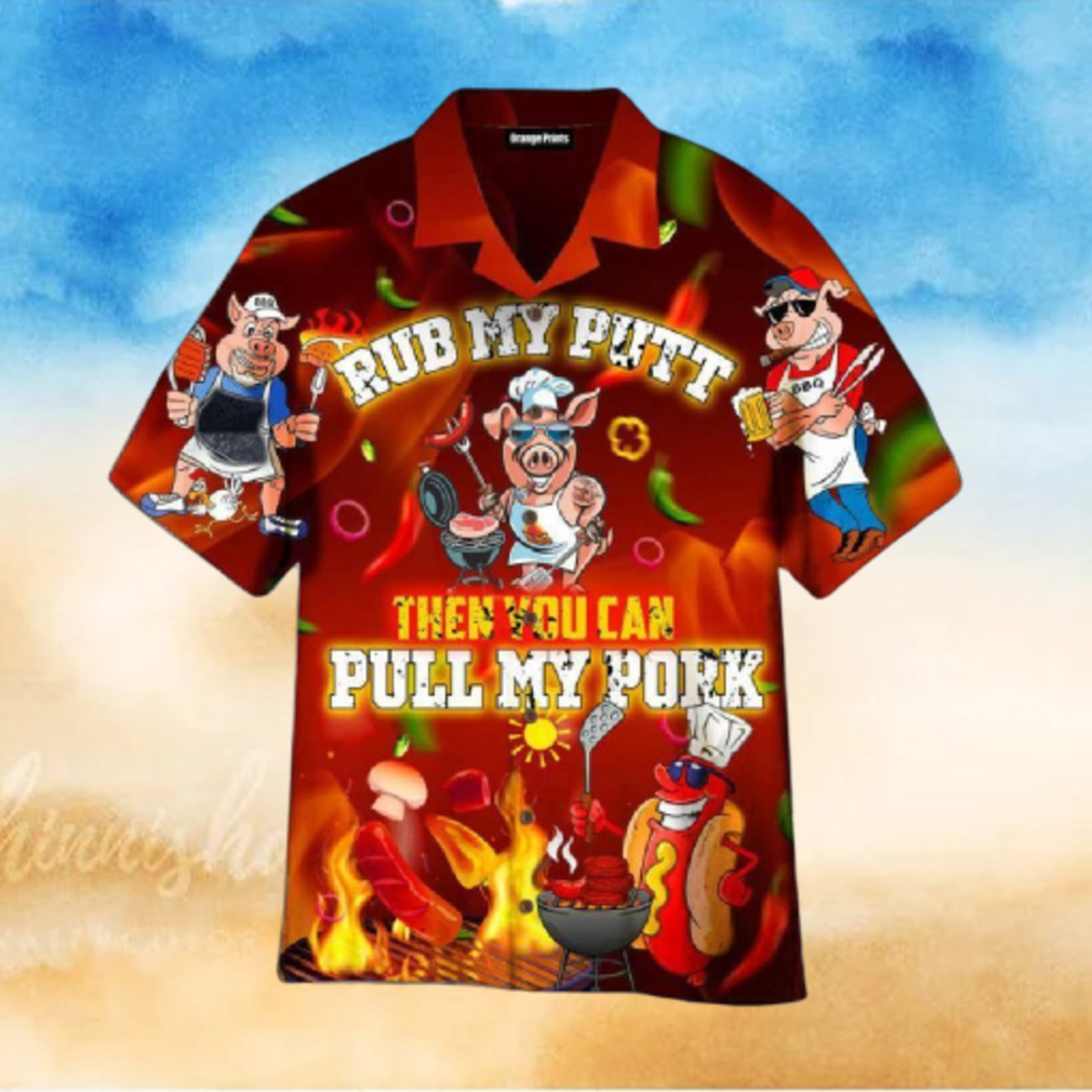 National Bbq Day You Can Pull My Pork Hawaiian Shirt National Bbq Day You Can Pull My Pork Hawaiian Shirt