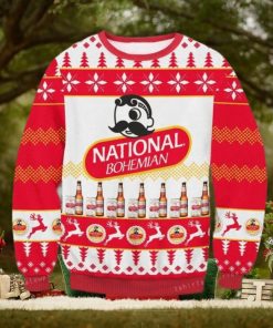 National Bohemian Beer Ugly Christmas Sweater