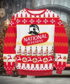 National Bohemian Beer Ugly Christmas Sweater