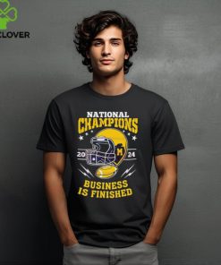 National Champion Business Is Finished Helmet Football 2024 shirt