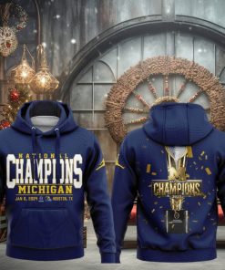 National Champions Michigan Jan 8 , 2024 Houston hoodie