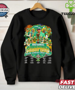 National Champions North Dakota State Bison 2024 signatures shirt