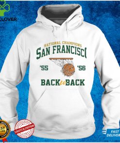 National Champions San Francisco 55 56 Back to Back Shirt 2