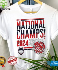 National Champions UConn Huskies men’s basketball Net 2024 swish shirt