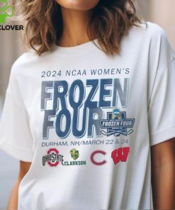 National Collegiate Women's Frozen Four 2024 Ice Hockey Championship Durham, NH March 22 24 Tee hoodie, sweater, longsleeve, shirt v-neck, t-shirt