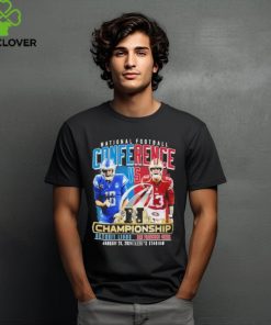 National Football Conference Detroit Lions vs San Francisco 49Ers Championship 2024 Shirt