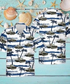 National Guard M60 Tank Hawaiian Shirt