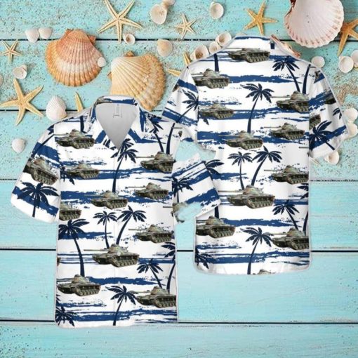 National Guard M60 Tank Hawaiian Shirt