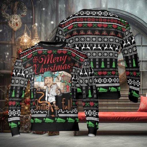 National Lampoon Shitters Full Vacation Knitted 3D Sweater For Christmas