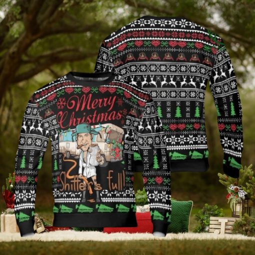 National Lampoon Shitters Full Vacation Knitted 3D Sweater For Christmas