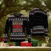 T Mobile Logo Santa Hat Pine Tree Snowflake Custom Name Ugly Christmas Sweater