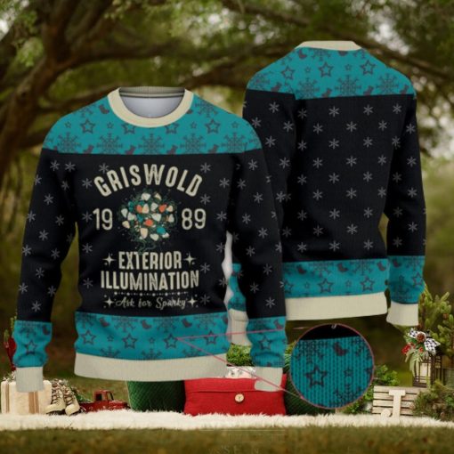 National Lampoon’s Christmas Vacation Christmas Ugly Sweater Clark Griswold Christmas Sweater Christmas