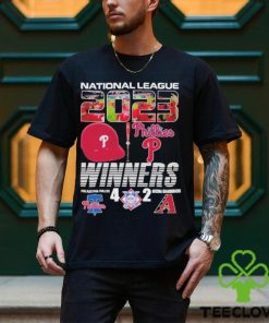 National League 2023 Winners Philadelphia Phillies vs Arizona Diamondbacks 4 2 Shirt
