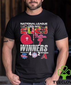 National League 2023 Winners Philadelphia Phillies vs Arizona Diamondbacks 4 2 Shirt