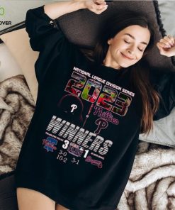 National League Division Series 2023 Philadelphia Phillies 3 – 1 Atlanta Braves T shirt