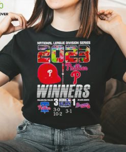 National League Division Series 2023 winners Philadelphia Phillies 3 1 Atlanta Braves shirt