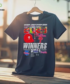 National League Division Series 2023 winners Philadelphia Phillies 3 1 Atlanta Braves hoodie, sweater, longsleeve, shirt v-neck, t-shirt