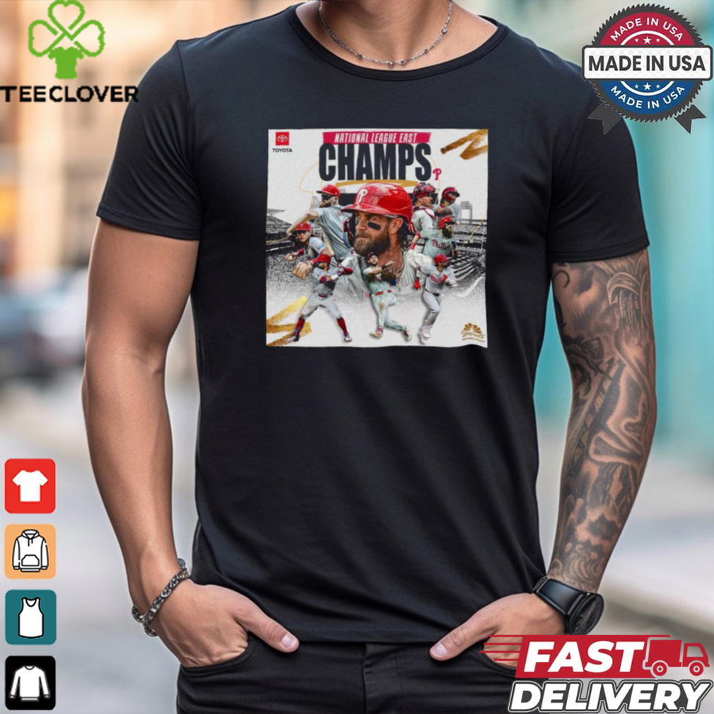 National League East Champions Philadelphia Phillies NBC Sports Philadelphia Poster t shirt National League East Champions Philadelphia Phillies NBC Sports Philadelphia Poster t shirt