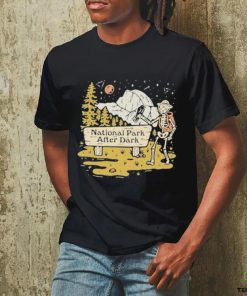 National Park After Dark Skeleton T shirt