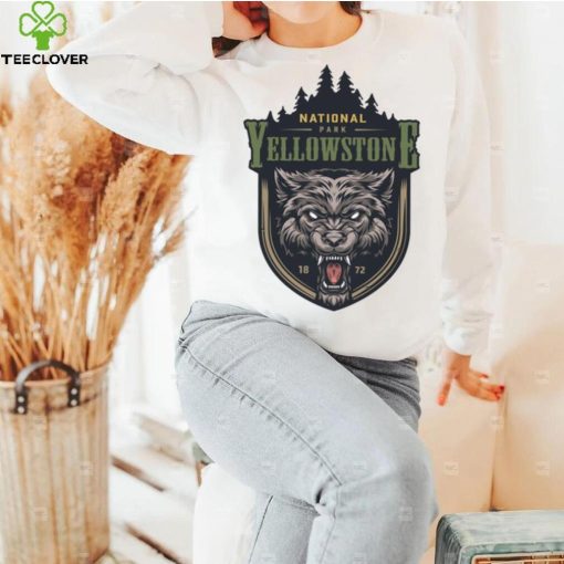 National Park Logo Yellowstone Dutton Ranch Arrows Graphic shirt