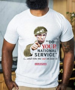 National service t shirt