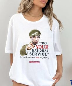 National service t shirt 2 National service t shirt