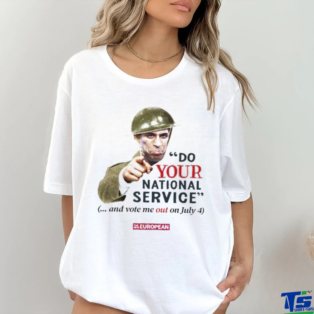 National service t shirt National service t shirt