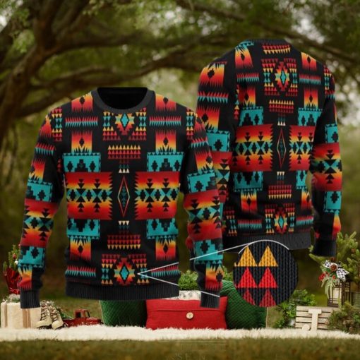 Native American Ugly Christmas Sweater Santa New Gift For Men And Women Family Holidays