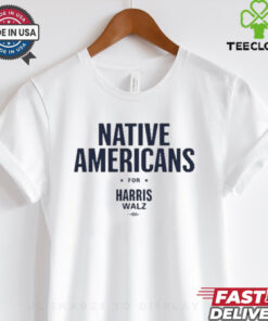 Native Americans For Harris Walz shirt