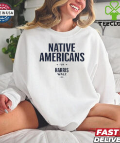 Native Americans For Harris Walz shirt 2 Native Americans For Harris Walz shirt