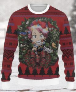Natsu Fairy Tail Ugly Anime Wool Knitted Sweater