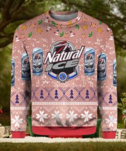 Natural Ice Beer Ugly Christmas Sweater